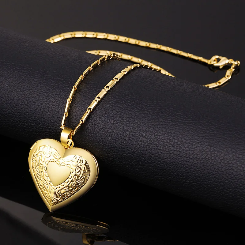 Европейские и американские влюбленные модные подарки 18 К ожерелья подвески в форме сердца украшения для тела изысканная упаковка ювелирных изделий