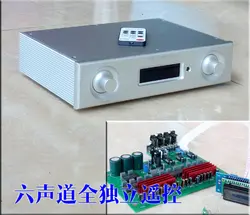 Готовые AD6 Полное дистанционное 5,1 канальный усилитель TPA3116 HiFi Мощность усилитель новый