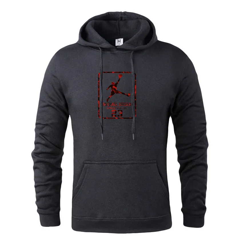 كوفي التجارة الخارجية تبيع رجل هوديس 2018 الأزياء خط عارضة غطاء رئيس هوديي الرجال الأردن 23 المطبوعة الهيب هوب البلوز