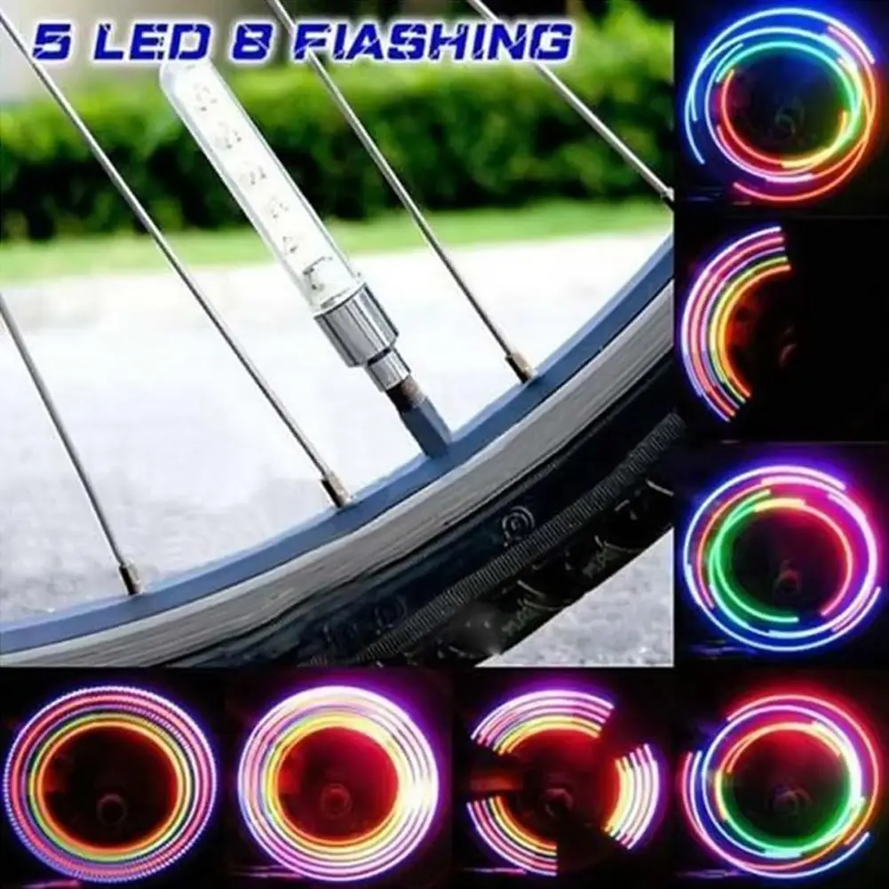 1pcs Bike Lights with Battery Mountain Road Bike Bicycle Light Lights 5