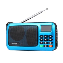 Rolton FM цифровое радио W405 радио портативный USB проводной компьютерный динамик воспроизведение музыки HiFi стерео приемник светодиодный дисплей