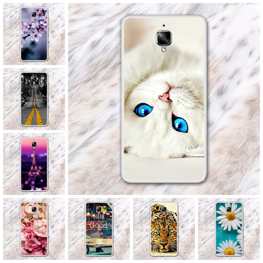 

For OnePlus 3 Case Soft Silicone TPU Fashion Pattern Painted OnePlus 3T Case Cover For One Plus 3 3T Back Cover