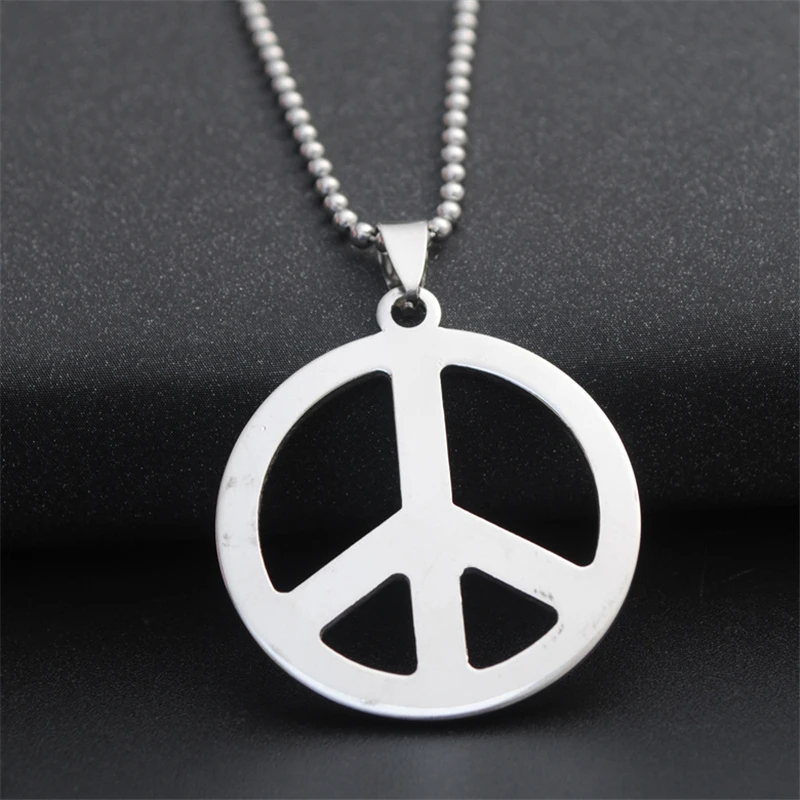 10 шт./лот, подвеска в виде символа Мира, тихоокеанское ожерелье, пацифизм, брелок с логотипом CND, эмблема, знак мира, медальон