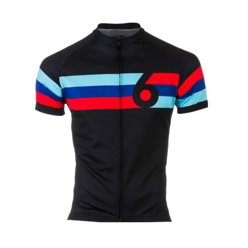 Retro Cycling Jersey Twin Six 6 funny men Road Mtb Cycling shirt Bicycle Short sleeve Maillot Ciclismo Bike sportswear clothing