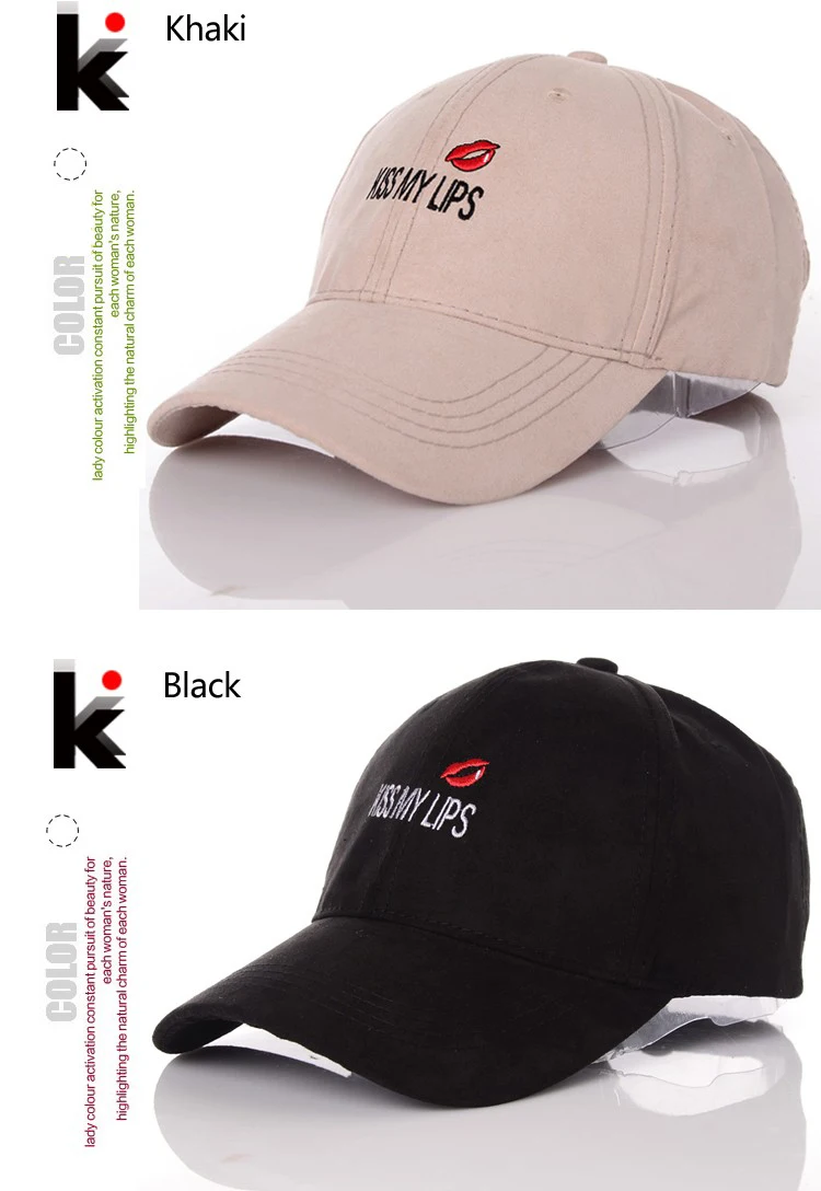 Для женщин Snapback Кепки s поцелуй меня губы Для мужчин Бейсбол Кепки Для женщин hat Casquette бренд кости Шапки для Для женщин Для мужчин Gorras вводная