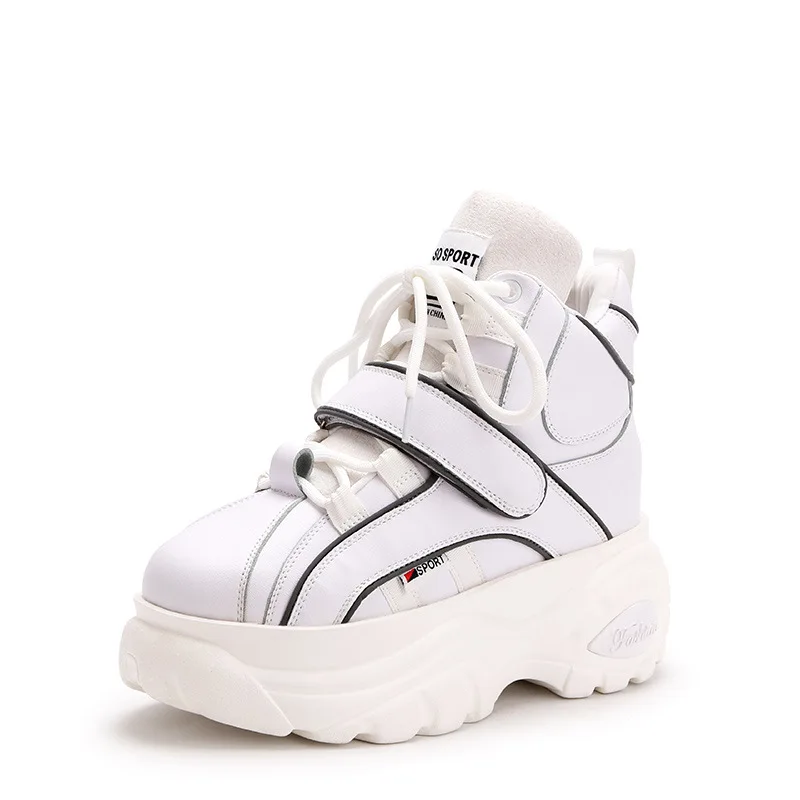 Semelles Bien Confortable Chaussures Bottines noir rose Automne Rétro Décontracté Femmes Nouvelle dessus De Vente Haut À Sport Hauteur Beige argent Hiver Mode Épaisses Augmenter kXZwO8n0PN