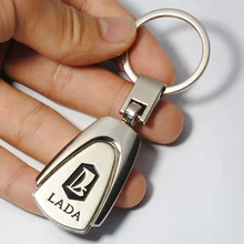 Металлический Русский Автомобильный брелок с логотипом Лада, автомобильный брелок, автомобильный брелок для ключей, аксессуары, автомобильный Стайлинг для Лада гранта Калина