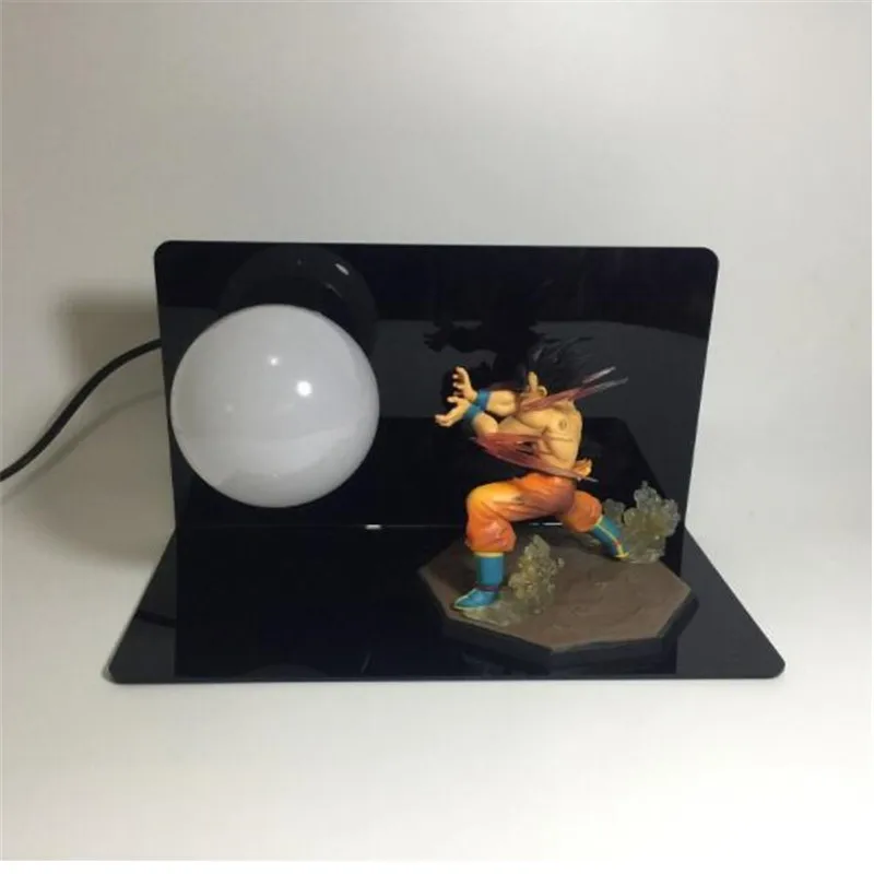 Leedome Dragon Ball Z Son Goku лампа DBZ сила бомбы лампа в красном, зеленом, синем, желтом, белом цвете освещение для украшения домашнего стола