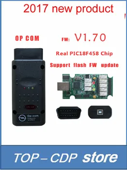 

with PIC18F458 best chip ! new board ! v1.70 OBD2 Op-com for opel scan tool support FLASH FW update with lowest price