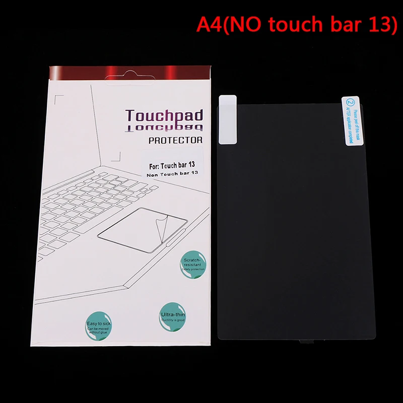Высокопрозрачная Защитная пленка для сенсорной панели Macbook Air 13 Pro 13,3 15 retina Touch Bar 12 Touch Pad для ноутбука - Цвет: no touch bar 13
