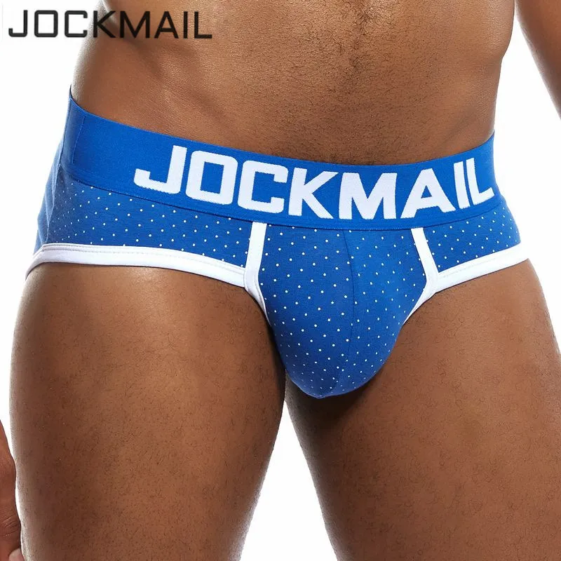 Мужское нижнее белье JOCKMAIL Брендовые мужские трусы сексуальные танга мягкие
