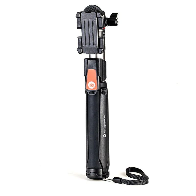  Selfie Stick Tripod Stand 4 in 1 Extendable Monopod Bluetooth Remote Phone Mount for IOS/Android fo