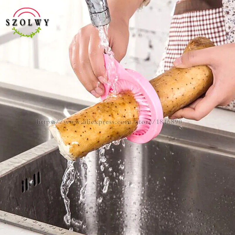 Random Color Kitchen Gadgets Cuisine Vegetable Surface Cleaning