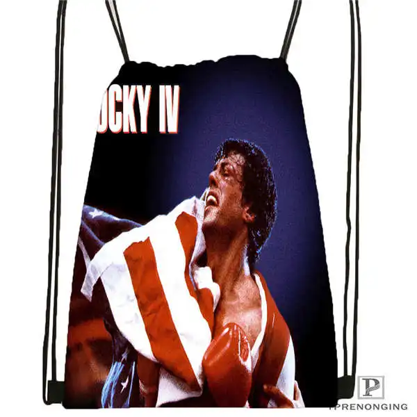 Custom rocky-montage походная сумка на шнурке Cute Daypack Kids Satchel(черная спина) 31x40 cm#20180611-02-91 - Цвет: Drawstring Backpack