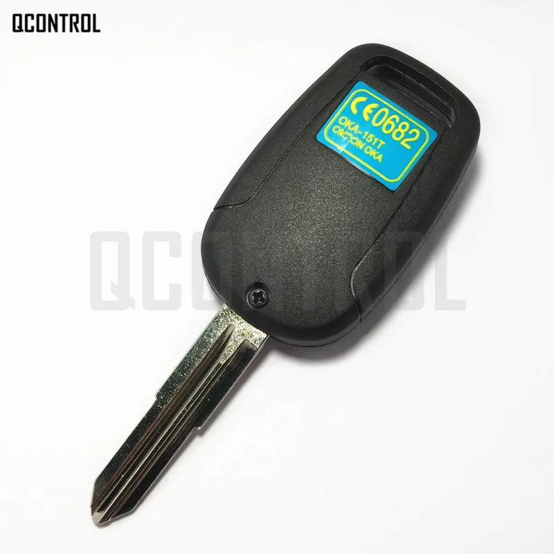 QCONTROL 2 кнопки автомобиля дистанционного ключа для CHEVROLET/OPEL/Captiva/Antara 2006 2007 2008 2009 2010