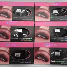 MINGJIE! 10 boxes100% настоящая норка 0,1, 0,15 Толщина C завиток 8 мм, 10 мм, 12 мм накладные ресницы для наращивания ресниц