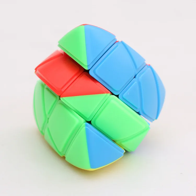 YJ YongJun выпуклая Пирамидка 3x3 Magic Cube Puzzle Профессиональный Скорость игровые кубики весело игрушка для обучения подарки для Для детей