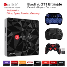 3G 32G Beelink GT1 Ultime TV Box Amlogic S912 Octa base Android 7.1 Set Top Box CPU DDR4 2.4G + 5.8G Double WiFi Media Player X96