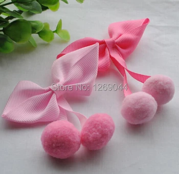 

10pcs Mix Lovely Grosgrian Ribbon Bows Flower Rose Appliques 75x60mm