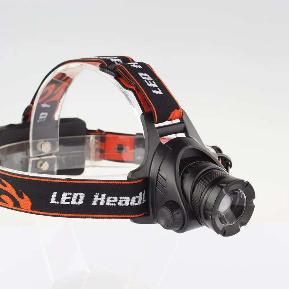 Мощный налобный фонарь 2000 лм водонепроницаемый XML L2 U2 светодиодный с