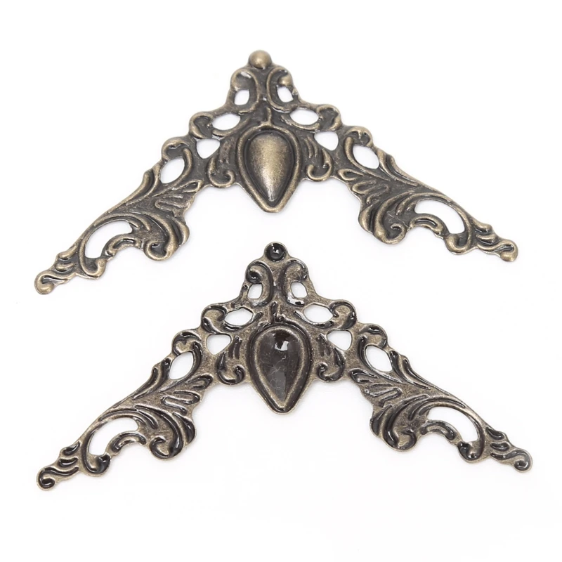 

Hot Sale 30Pcs Metal Angle Corner Bracket Notebook Cover Photo Frame Decorative Protector