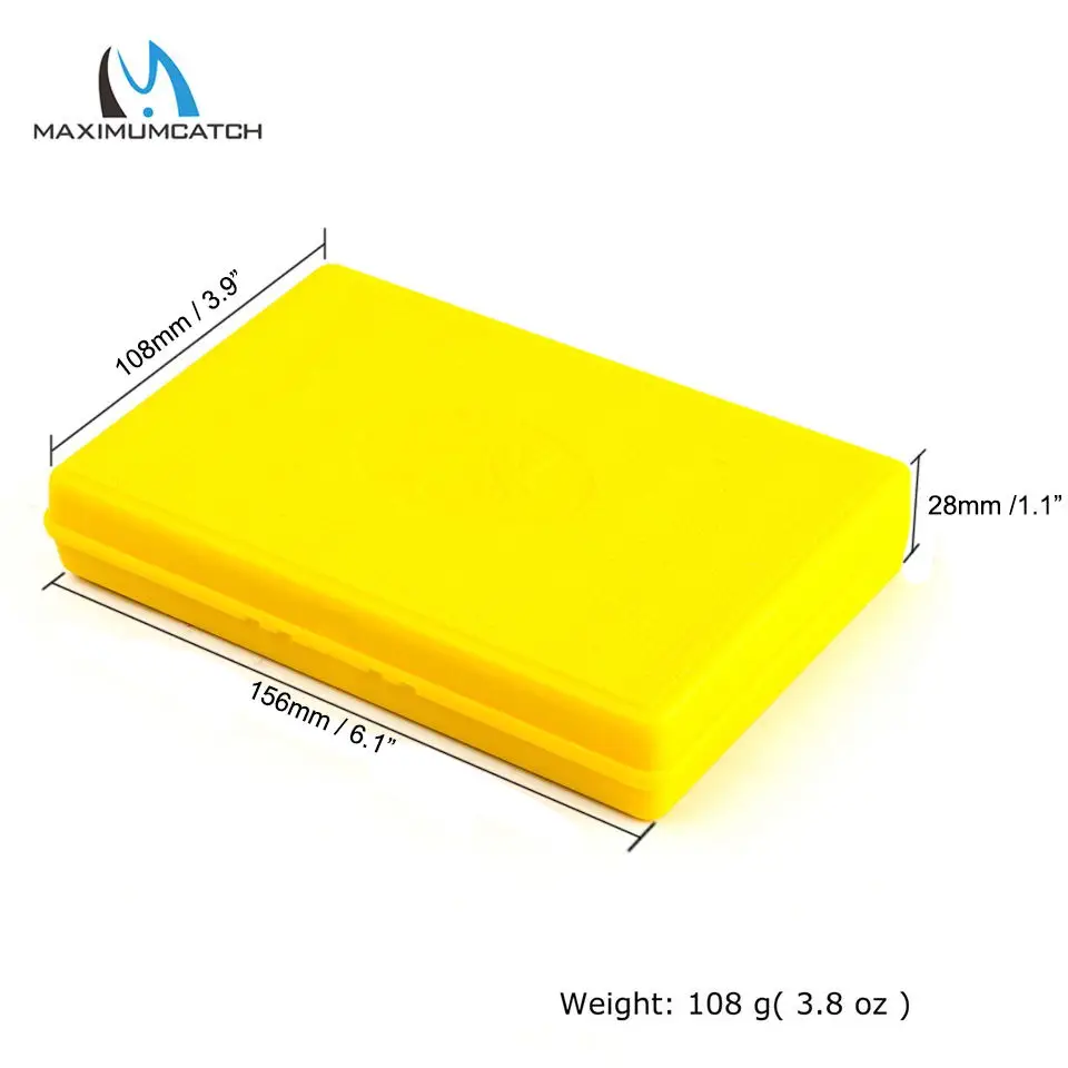 Maximumcatch 7 Colors For Choose 156*108*28mm Slim Pocket Plastic