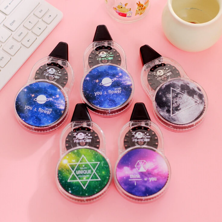 Fantastic Galaxy Star Sky Correction Tape Correction Fluid School & Office Supply