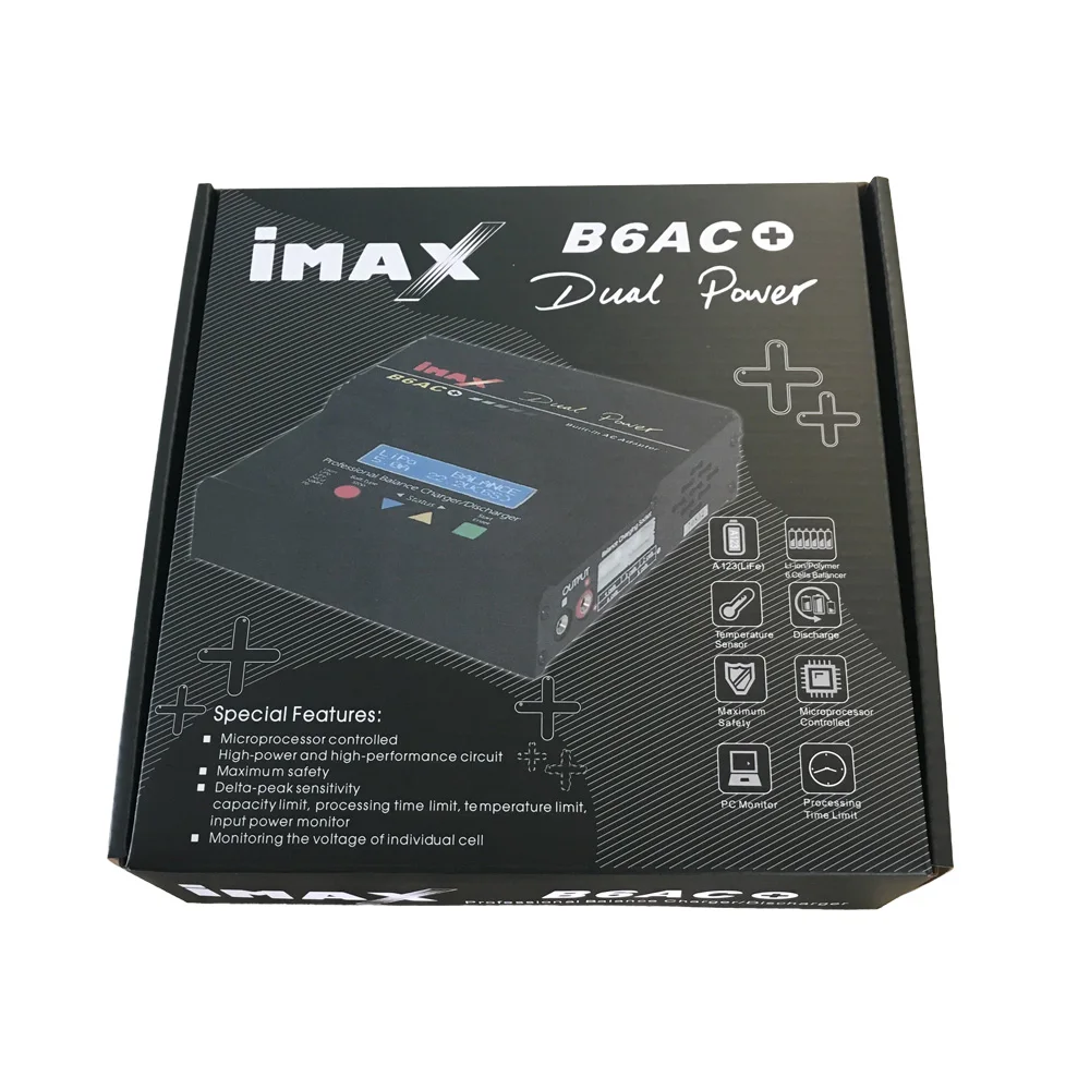 1 6s LiPo/LiFe/Lilon батарея iMax B6AC + постоянный/переменный ток двойное зарядное устройство