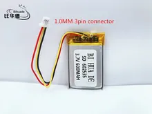 Li-po 3.7 V 600 mAh akumulator litowo polimerowy akumulator litowo-jonowy do słuchawki tachografu MODEL 582535 SP5 mp3 mp4 GPS 602535 062535