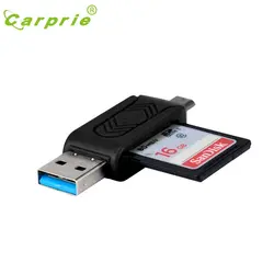 MINI-USB 2,0 + OTG Micro SD/SDXC TF Card Reader адаптер U диска Futural цифровой JUN28