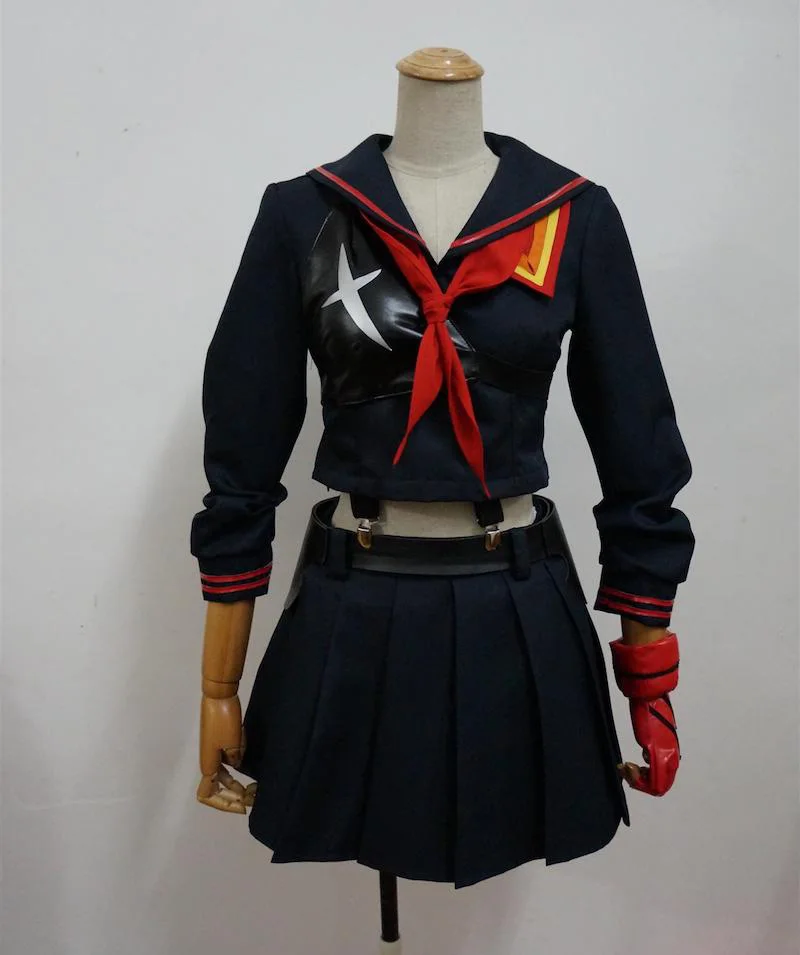 Милый Единорог KILL la KILL Ryuko Matoi, косплей костюм, аниме, вечерние платья, костюмы на Хэллоуин для женщин, девочек, на заказ, униформа