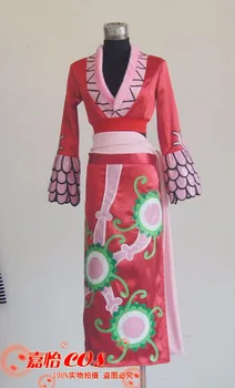 

Japanese Anime One Piece Boa Hancock Cosplay Costume Halloween Dress