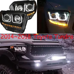 Бампер лампы для Tundra фар, 2014 2015 2016 2017 2018, автомобильные аксессуары, Tundra противотуманных фар, Tundra передняя лампа