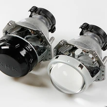 3,0 дюймов Q5 автомобиль Биксенон HID комплект прожекторных фар для фар автомобиля дальнего ближнего света LHD версия Американский стандарт без HID лампы