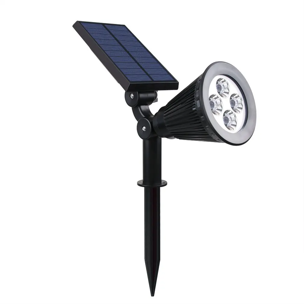 

Solar Light 4led Outdoor Waterproof Ground Light Solar Spot Light Wall Lawn Street Light