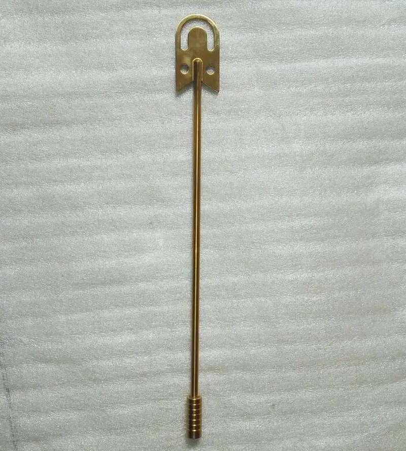 26CM Stainless steel bartender swizzle sticks golden 304 metal swizzle sticks