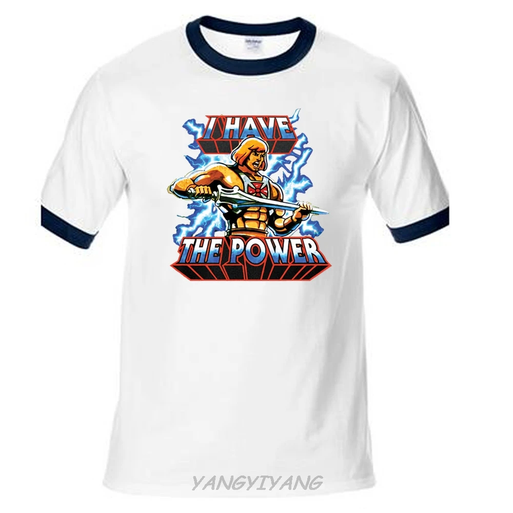 Masters Of The Universe He-Man I Have The Power Licensed Adult T-Shirt