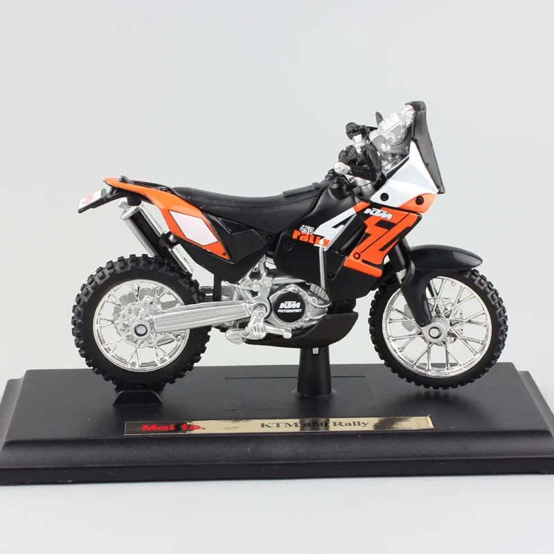 Детские 1:18 Масштаб KTM 450 ралли рейд велосипед эндуро мотоцикл внедорожные гоночные автомобили литье под давлением моделирование реплики игрушки сувенир maisto