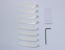 2Pairs/Lot Replacement Props Blade Propellers Clockwise + Counter-Clockwise for Yuneec Breeze 4K Quadcopter Drone