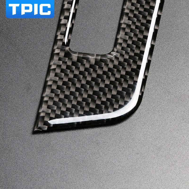 TPIC углеродного волокна автомобильные аксессуары центральной Управление компакт-дисков самолет автомобиля стикер для mercedes W204 C Class 2010-2013 стайлинга автомобилей