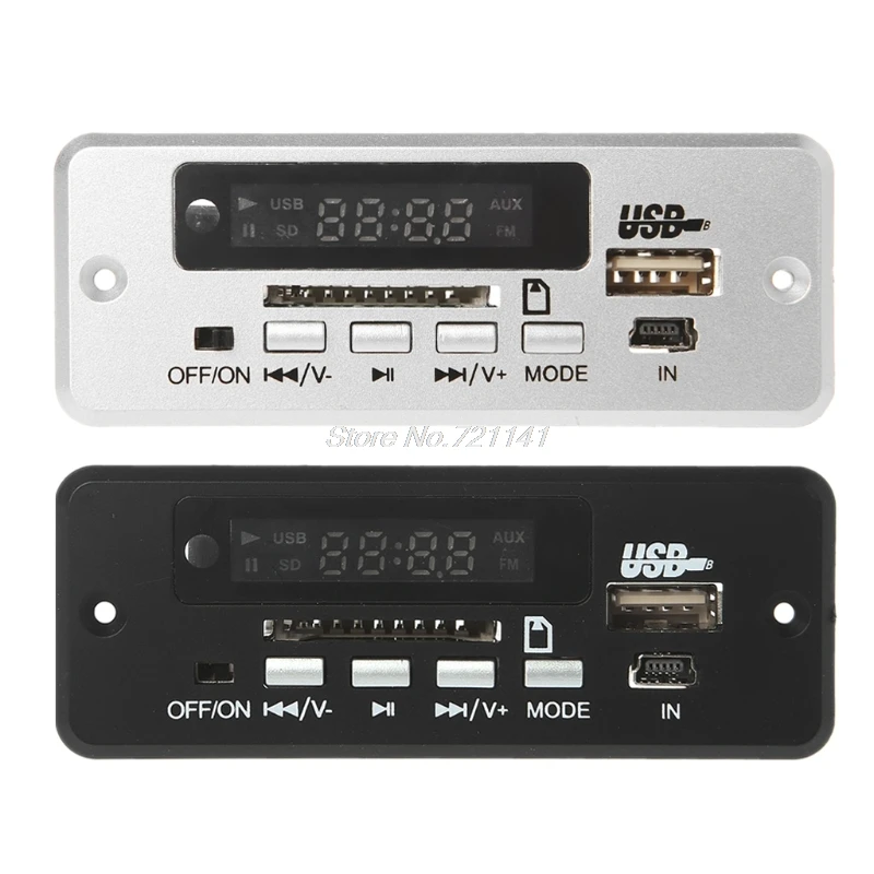 Беспроводной MP3 плеер декодер плата аудио модуль USB радио с дистанционным