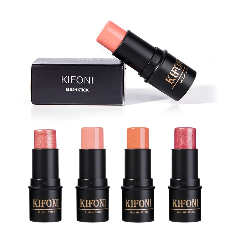 

KIFONI Face Makeup Shimmer Blush Stick Highlighter Bronzer Contour Cream Cheek Blusher Cosmetics Brighten Make Up