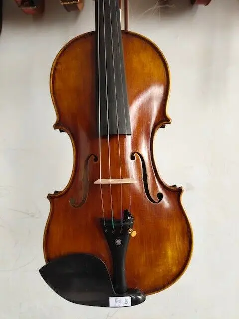 Мастер скрипки 4/4 модель amati старый стиль одна часть назад скрипка