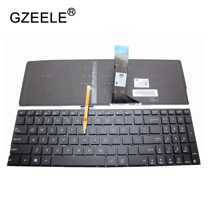 GZEELE new US Keyboard for ASUS K501 K501U K501UB K501UQ K501UW K501UX K501L K501LB K501LX A501L A501LB laptop With backlit GZEELE new US Keyboard for ASUS K501 K501U K501UB K501UQ K501UW K501UX K501L K501LB K501LX A501L A501LB laptop With backlit