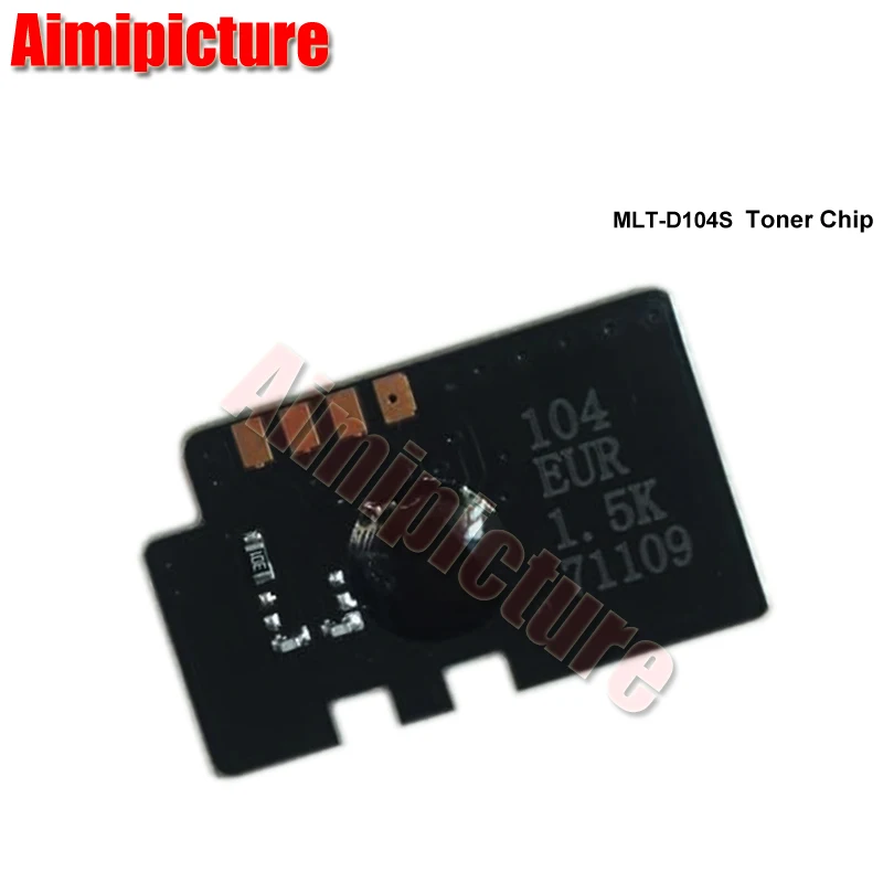 2PCS For Samsung ml 1660 ml1665 ml-1660 ML-1865 1860 1861 SCX-3200 3205 3207 MLT-D104S D104S 104 104S D104 Toner Chip cartridge chip toner chip toner cartridge chip