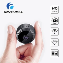 Mini Camera WiFi HD 1080P Camera Indoor Home Small Cam Security Camera Built-in Battery Night Vision for iPhone Android PC iPad