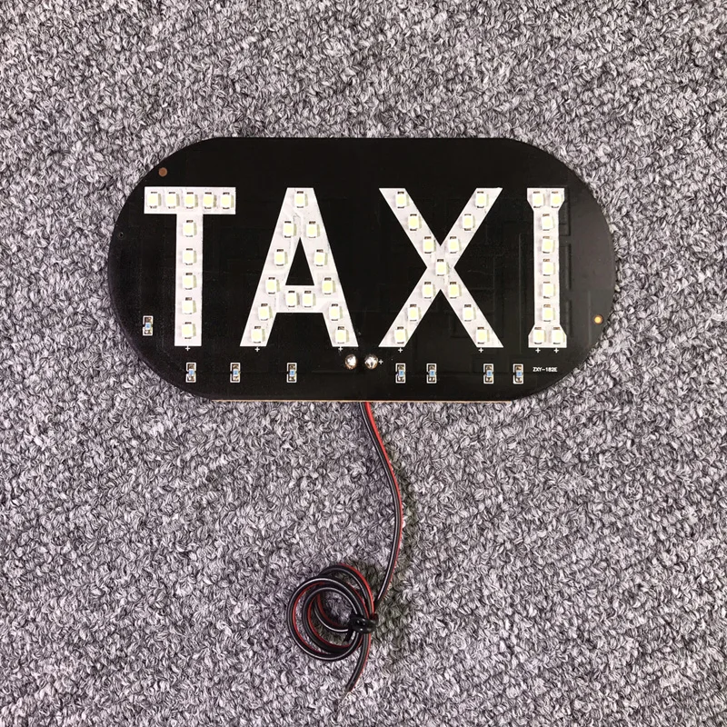 Новинка 1 шт. Универсальный 45SMD 12 В светодиодный фонарь для такси световой