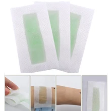 10 шт. двухсторонняя эпиляция полоски бумаги с холодным воском женское бикини ноги тела лицо депиляция воск бумага s Эпилятор Набор рулон воска