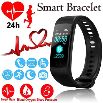 

Blood Pressure Smart Watches Women Passometer Connect Female Watch Heart Rate Smart Wristband Fitness Bracelet Activity Tracker