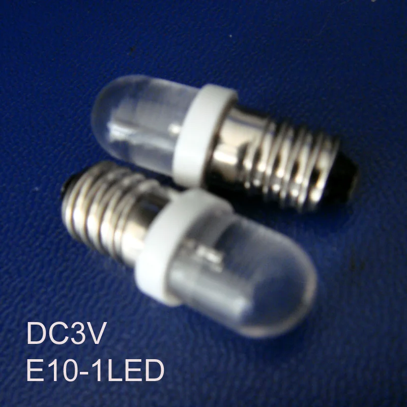 

High quality DC3V E10 led Signal light,E10 Led Indicator Light E10 Led Instrument light bulb lamp free shipping 100pcs/lot